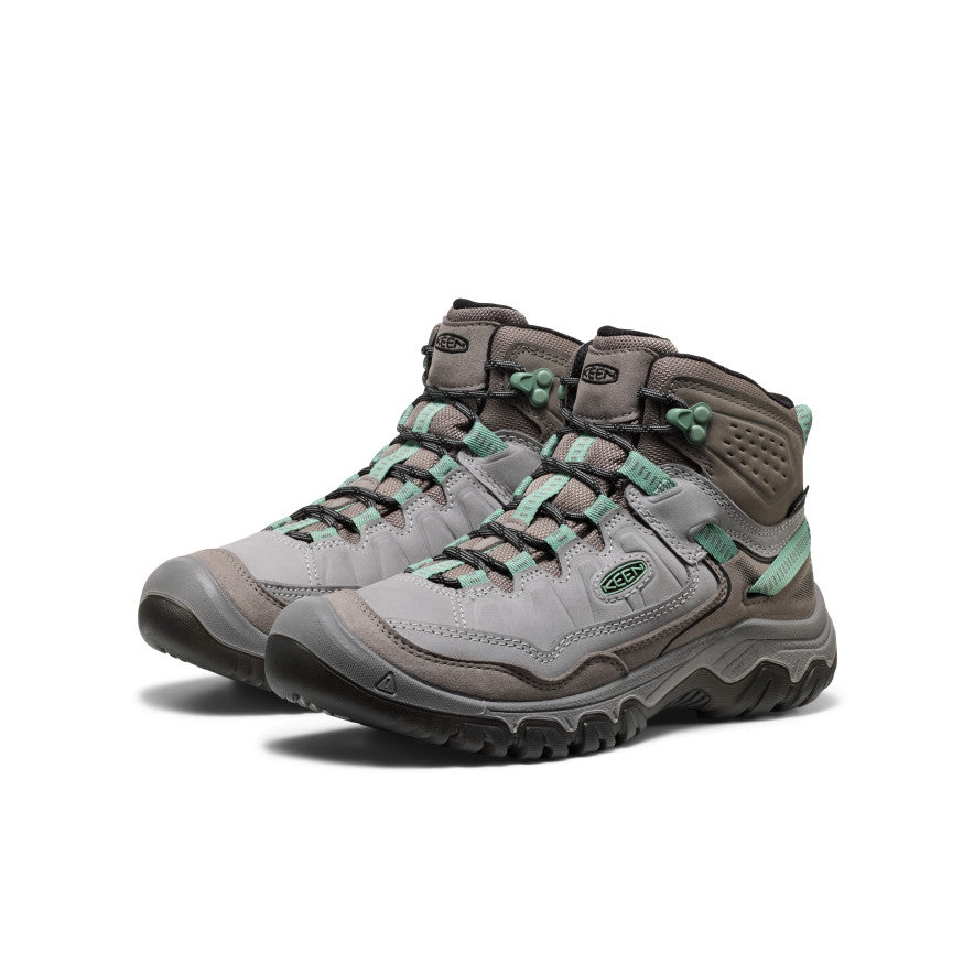 Keen Sale | Women's Targhee IV Waterproof Hiking Boot Alloy/Granite Green
