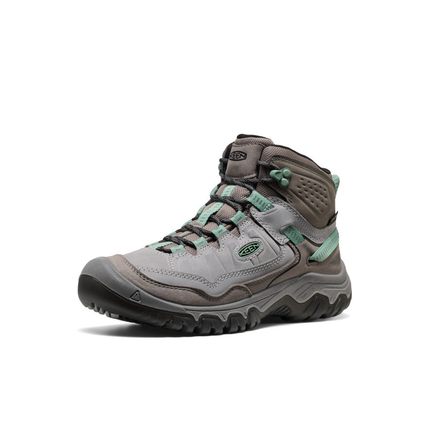 Keen Sale | Women's Targhee IV Waterproof Hiking Boot Alloy/Granite Green