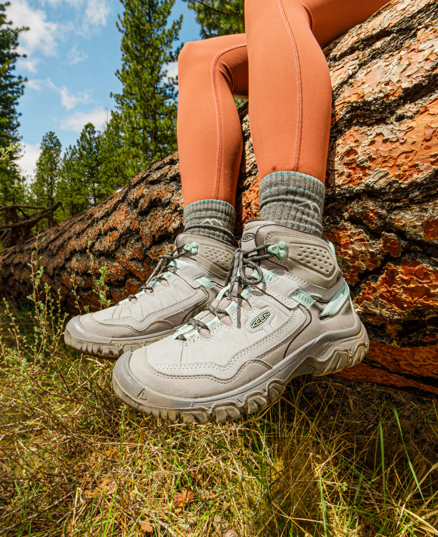 Keen Sale | Women's Targhee IV Waterproof Hiking Boot Alloy/Granite Green
