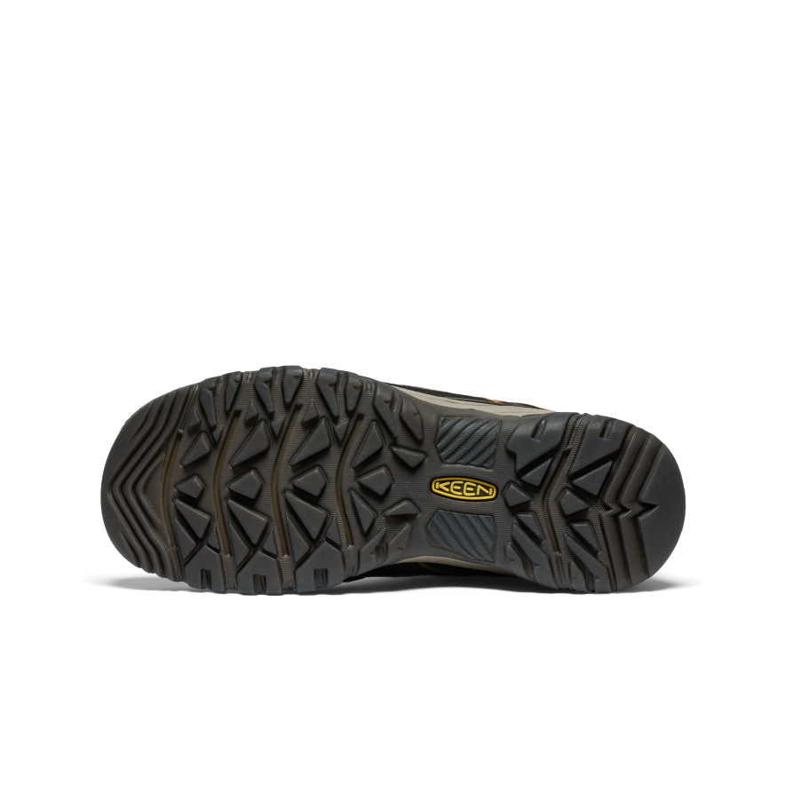 Keen On sale | Men's Targhee IV Wide Waterproof Hiking Shoe Sea Turtle/Roasted Pecan