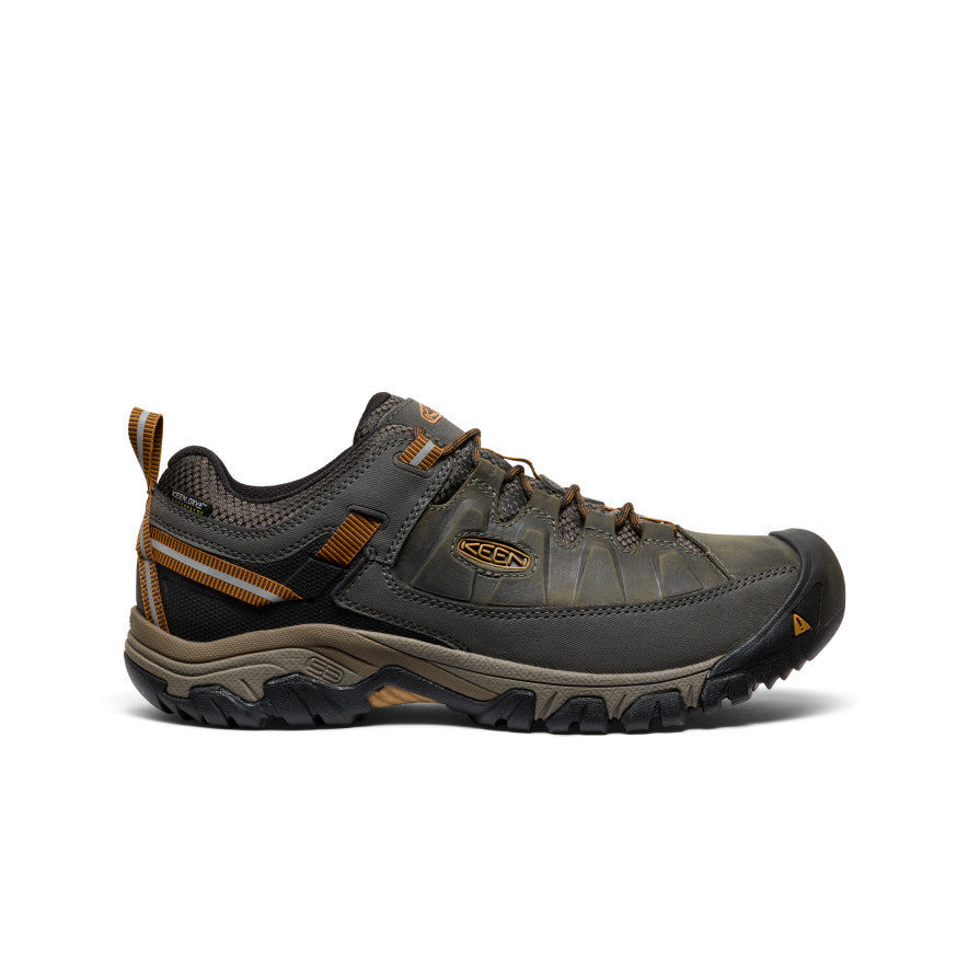 Keen Outlet | Men's Targhee III Waterproof Black Olive/Golden Brown