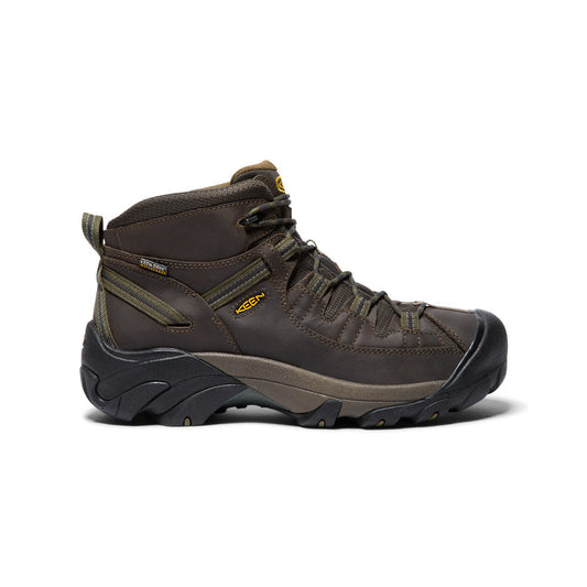 Keen New | Men's Targhee II Mid Waterproof Hiking Boots Canteen/Dark Olive