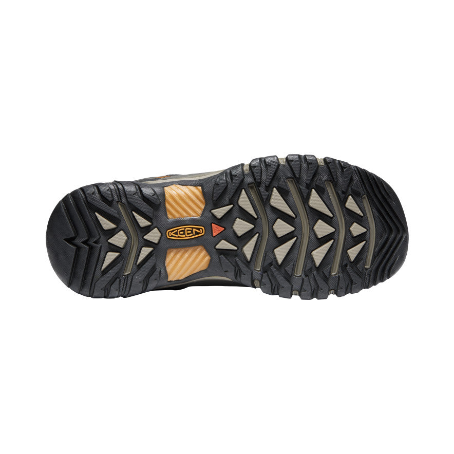 Keen | Men's Targhee III Waterproof Mid Wide Black Olive/Golden Brown