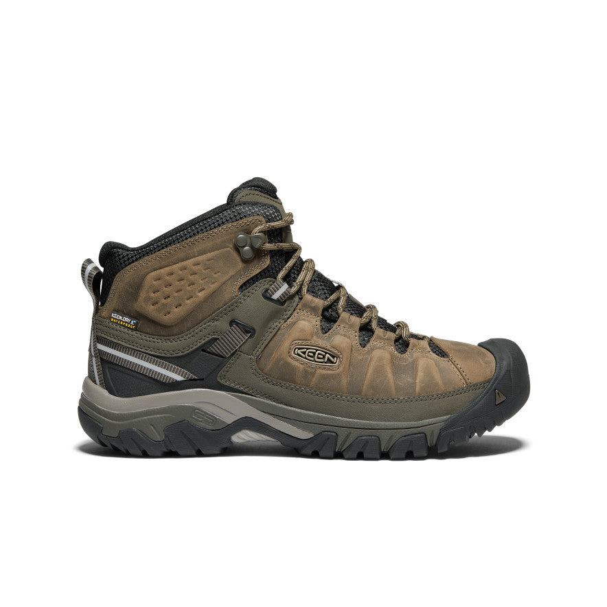 Keen Near Me | Men's Targhee III Waterproof Mid Bungee Cord/Black