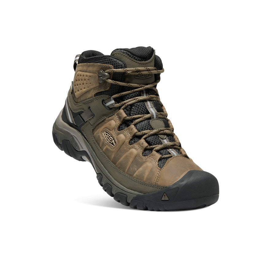 Keen Near Me | Men's Targhee III Waterproof Mid Bungee Cord/Black