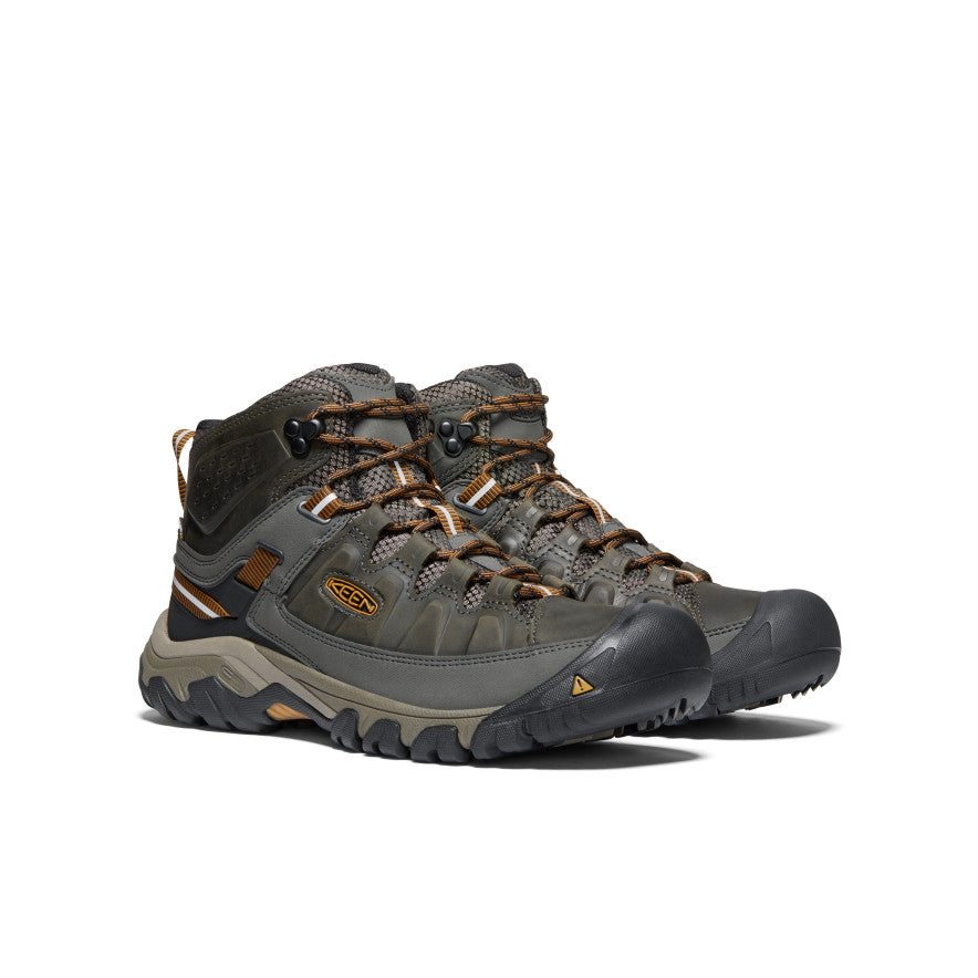 Keen Popular style | Men's Targhee III Waterproof Mid Black Olive/Golden Brown