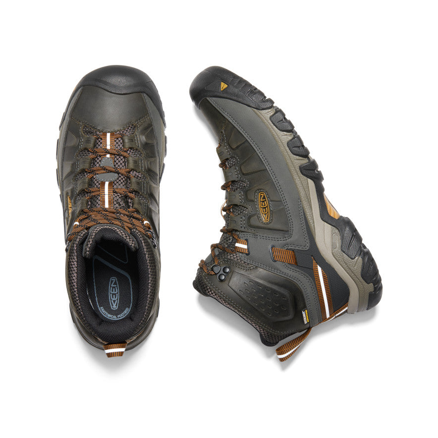 Keen Popular style | Men's Targhee III Waterproof Mid Black Olive/Golden Brown