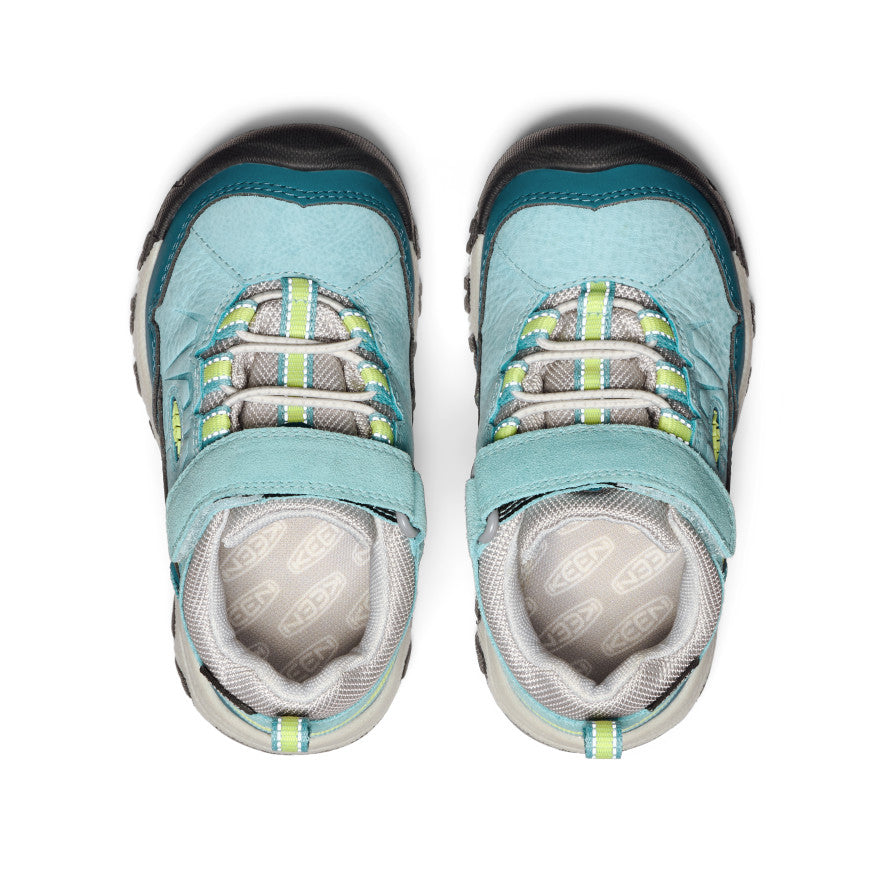 Keen Discount | Little Kids' Targhee IV Waterproof Hiking Shoe Reef Waters/Daiquiri Green