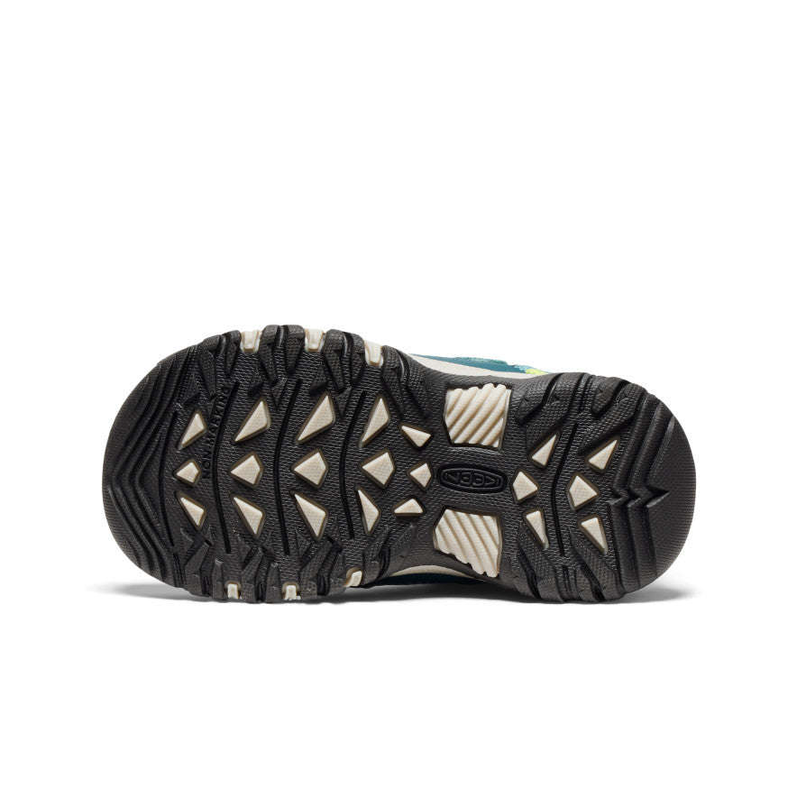Keen Discount | Little Kids' Targhee IV Waterproof Hiking Shoe Reef Waters/Daiquiri Green