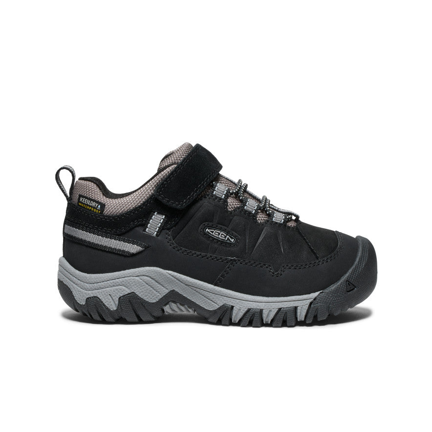 Keen On sale | Little Kids' Targhee IV Waterproof Hiking Shoe Black/Steel Grey
