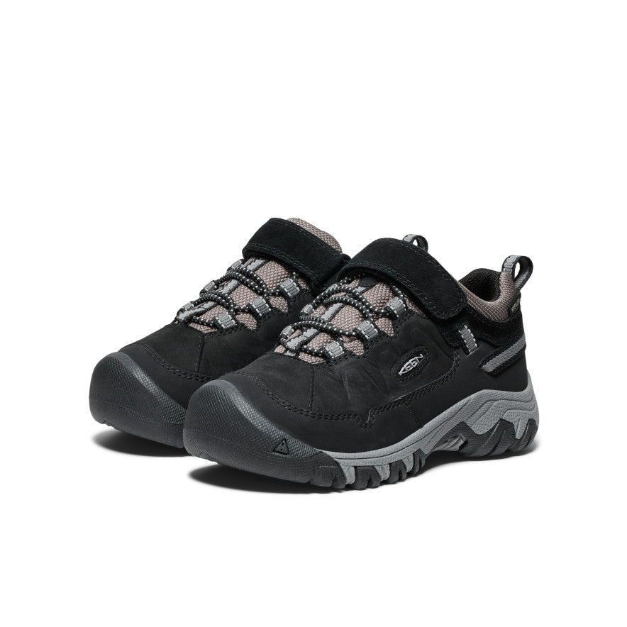 Keen On sale | Little Kids' Targhee IV Waterproof Hiking Shoe Black/Steel Grey