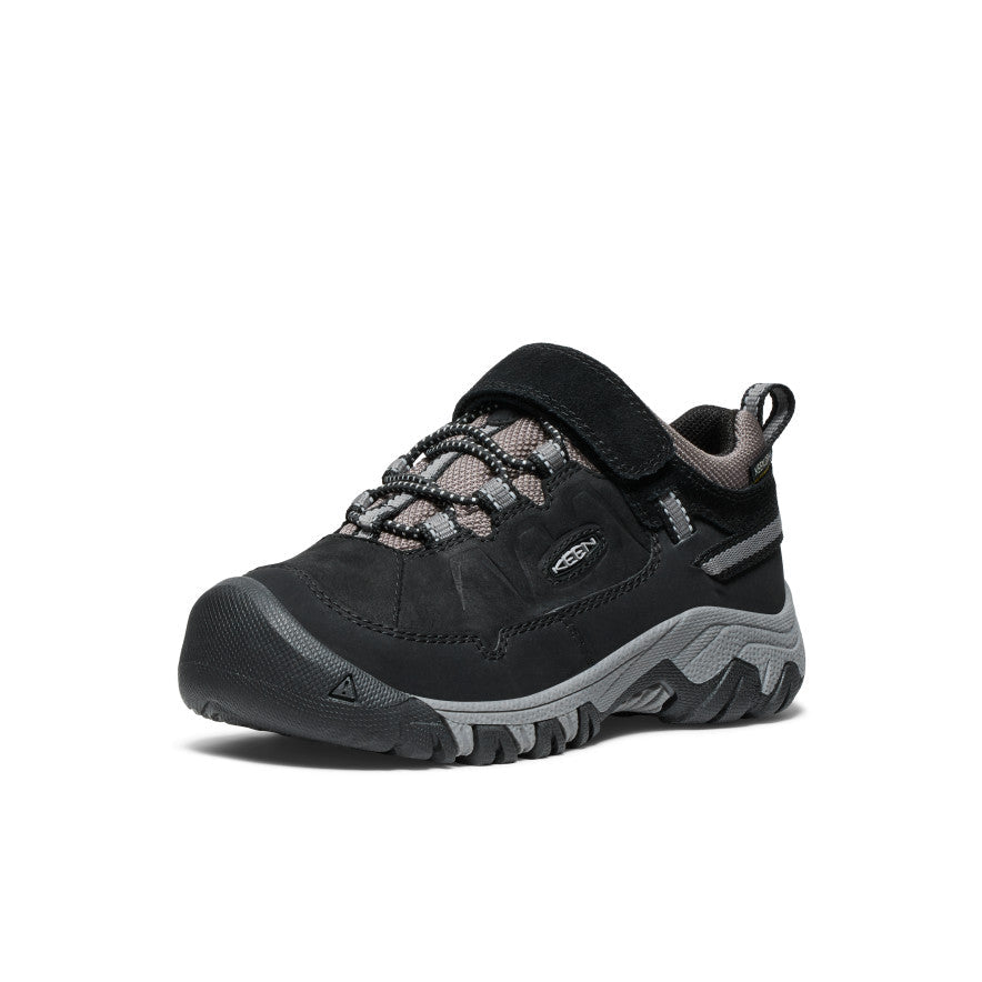 Keen On sale | Little Kids' Targhee IV Waterproof Hiking Shoe Black/Steel Grey