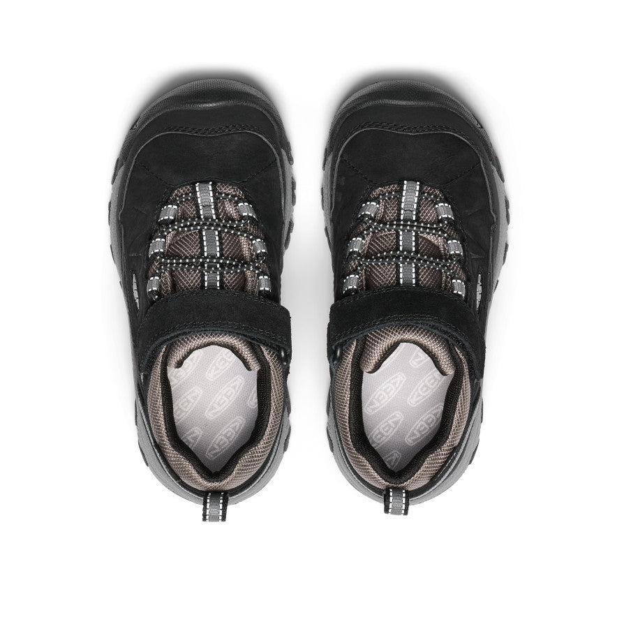 Keen On sale | Little Kids' Targhee IV Waterproof Hiking Shoe Black/Steel Grey