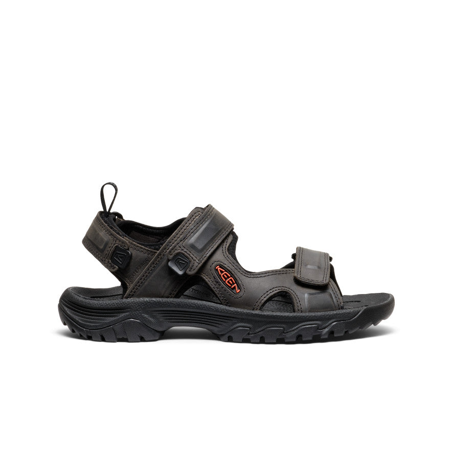 Keen US | Men's Targhee III Open Toe Sandal Grey/Black