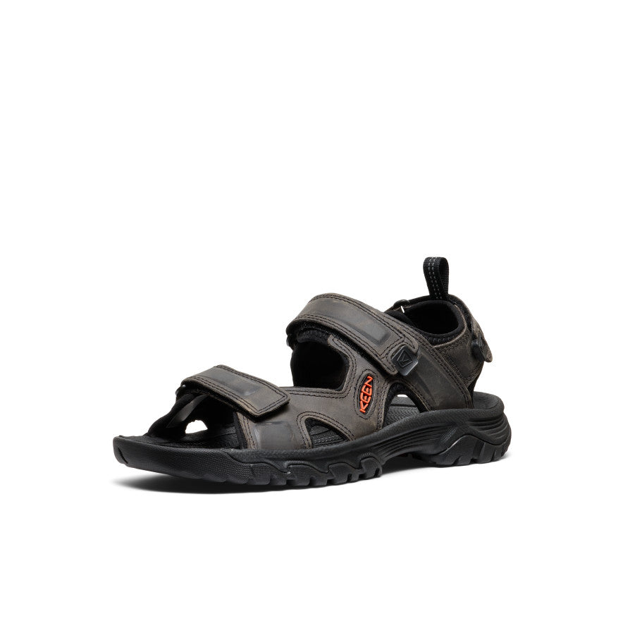 Keen US | Men's Targhee III Open Toe Sandal Grey/Black