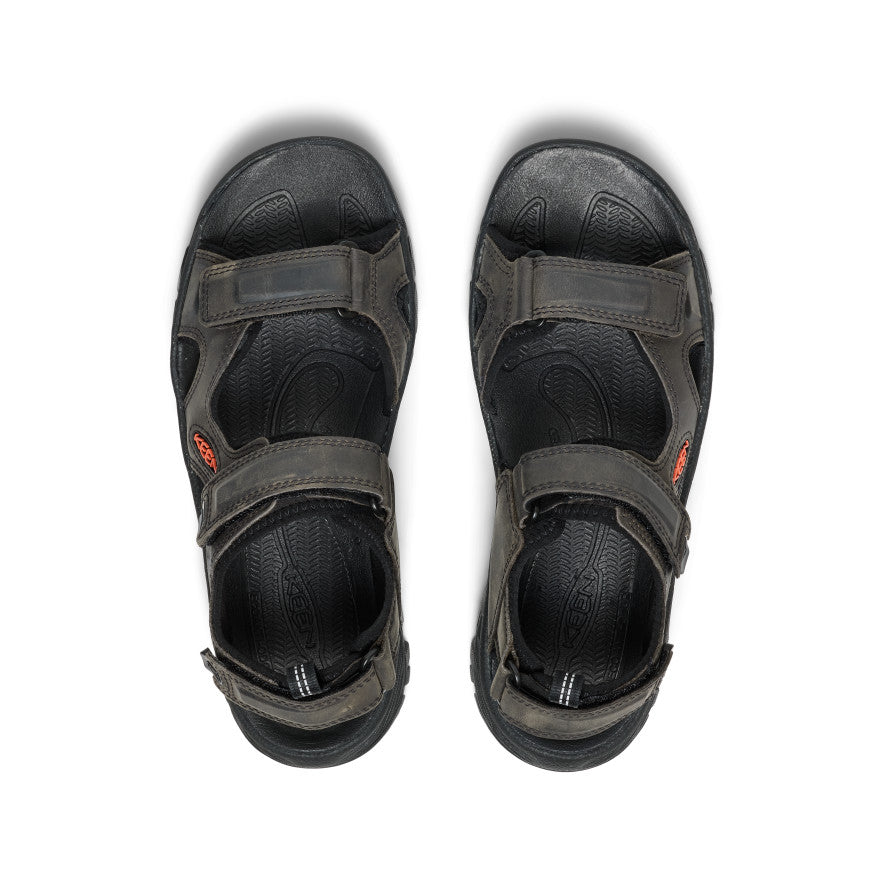 Keen US | Men's Targhee III Open Toe Sandal Grey/Black
