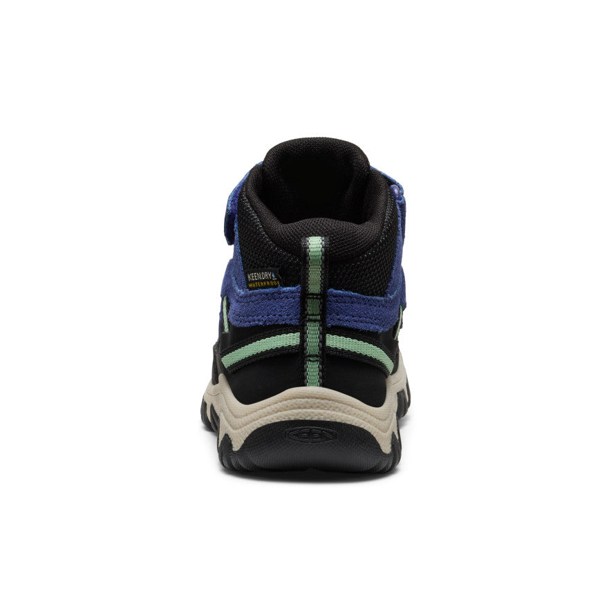 Keen Hot style | Little Kids' Targhee IV Waterproof Hiking Boot Skipper Blue/Hemlock