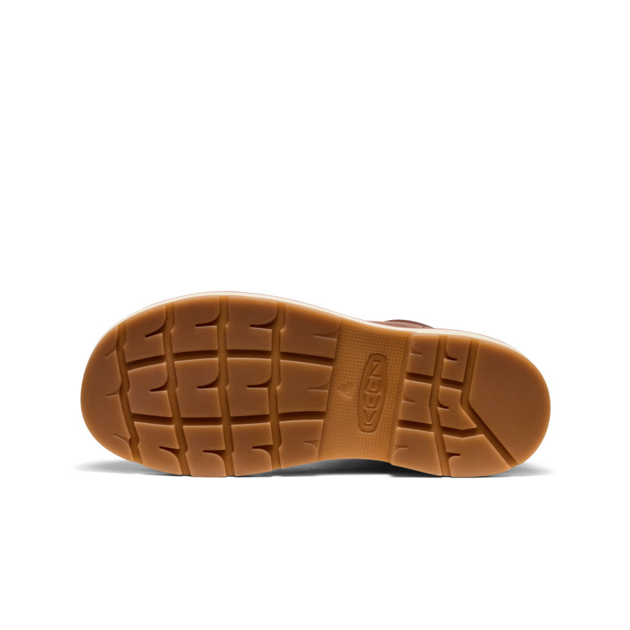 Keen Near Me | Men's Liberty 6" Waterproof 90° Heel Boot (Soft Toe) Bombay Brown/Gum