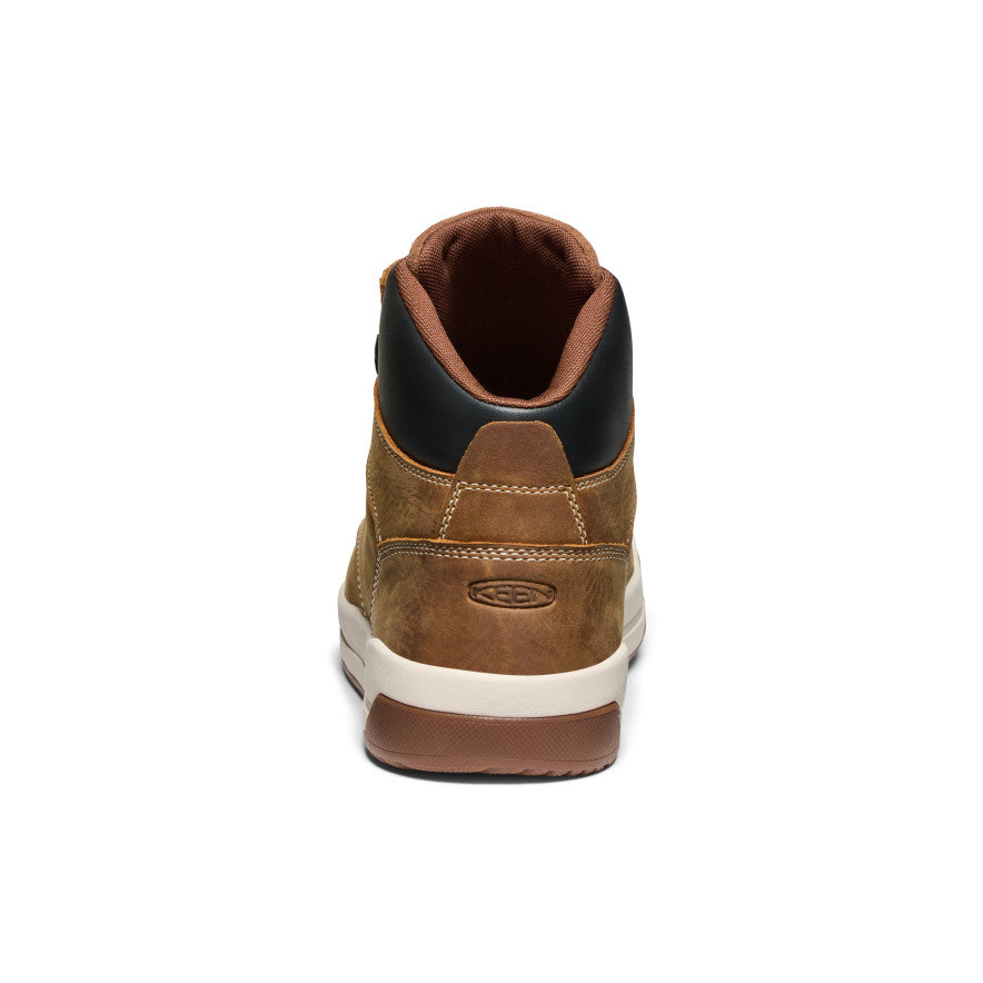 Keen Popular style | Men's Gibson Waterproof Work Boot (Carbon Toe) Belgian/Gum