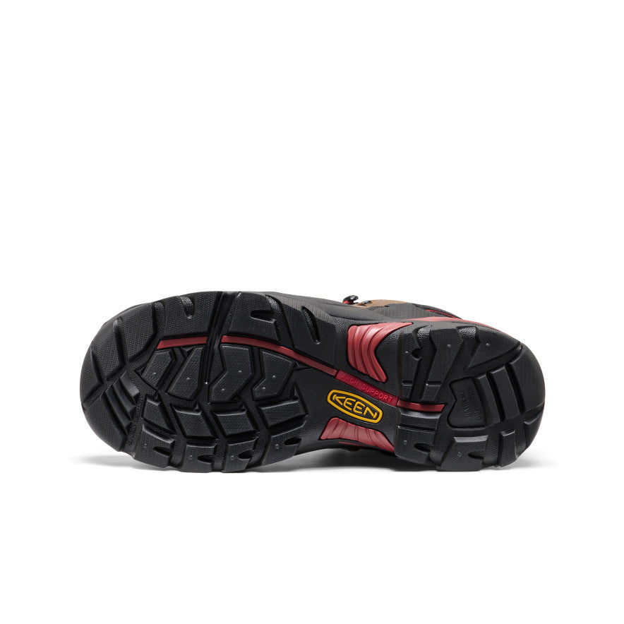 Keen Discount | Men's Pittsburgh Energy 6" Waterproof Boot (Carbon Toe) Bison/Black