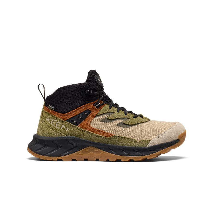Keen Online | Men's Hightrail Waterproof Hiking Boot Safari/Black
