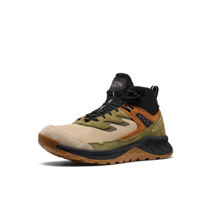 Keen Online | Men's Hightrail Waterproof Hiking Boot Safari/Black
