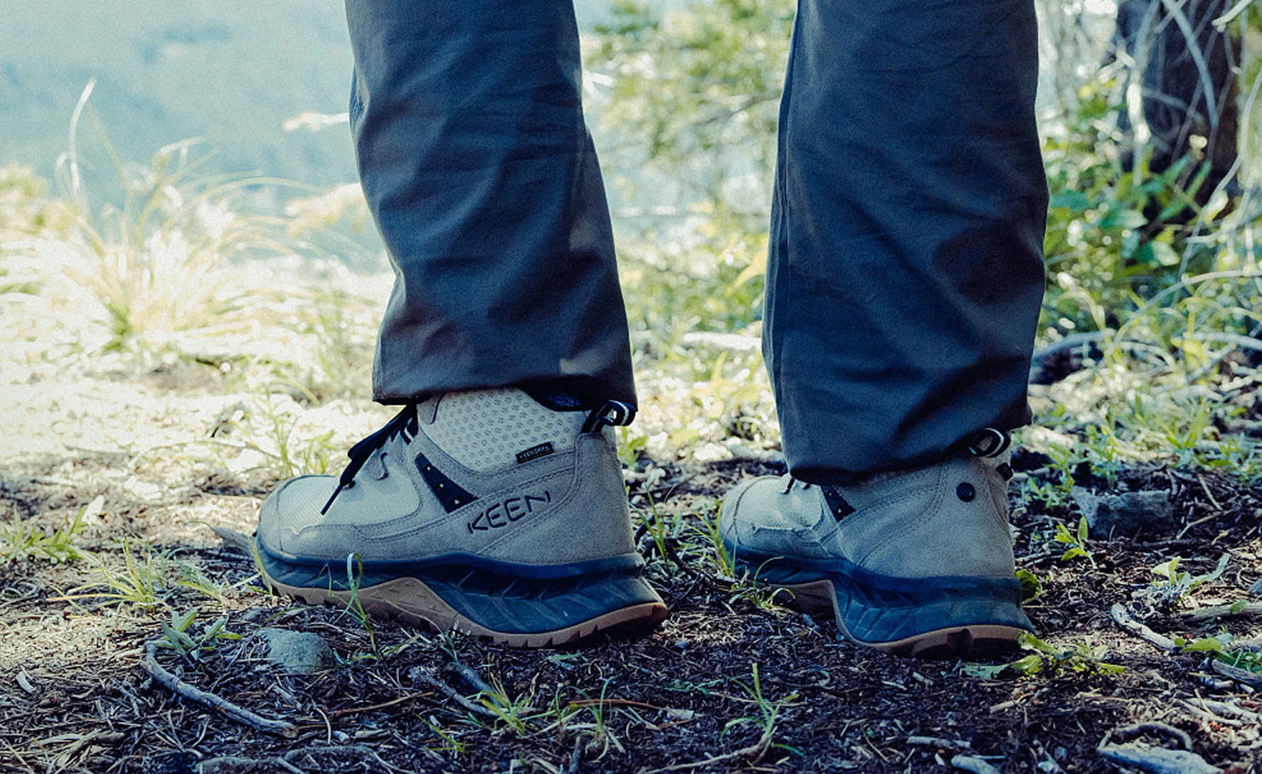 Keen Online | Men's Hightrail Waterproof Hiking Boot Safari/Black