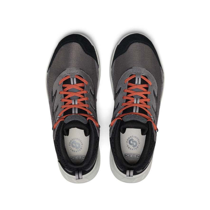 Keen Sale | Men's Hightrail Waterproof Hiking Boot Magnet/Burnt Brick