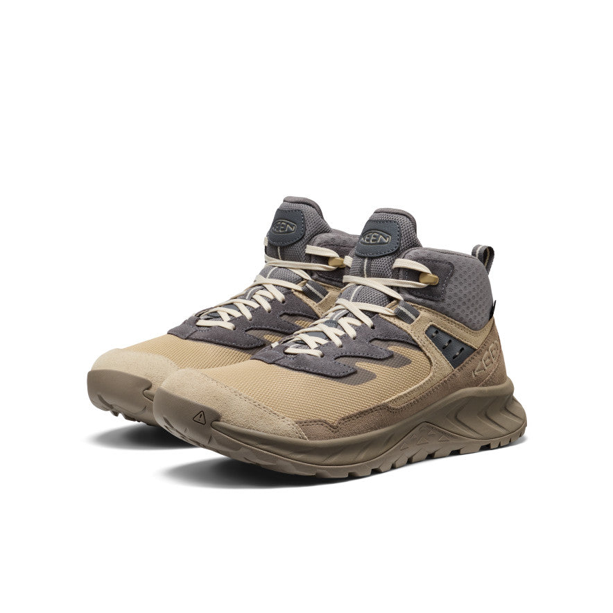Keen Discount | Men's Hightrail Waterproof Hiking Boot Safari/Steel Grey
