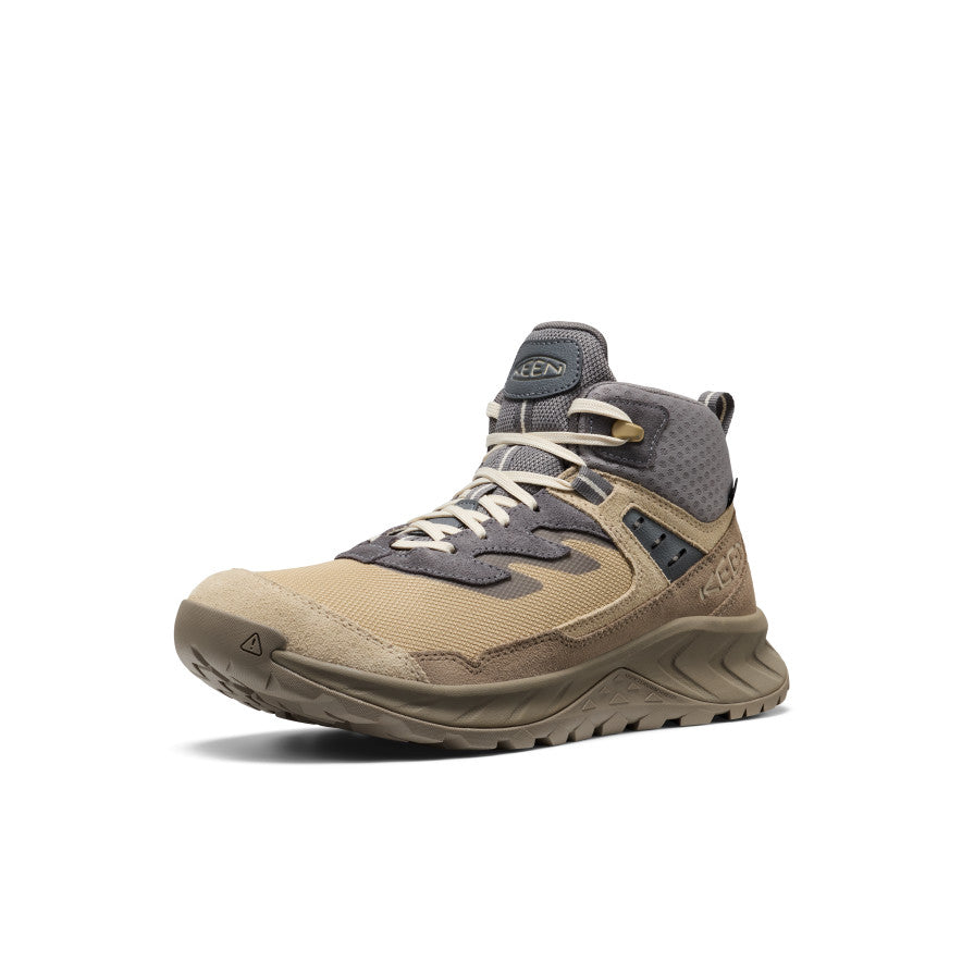 Keen Discount | Men's Hightrail Waterproof Hiking Boot Safari/Steel Grey