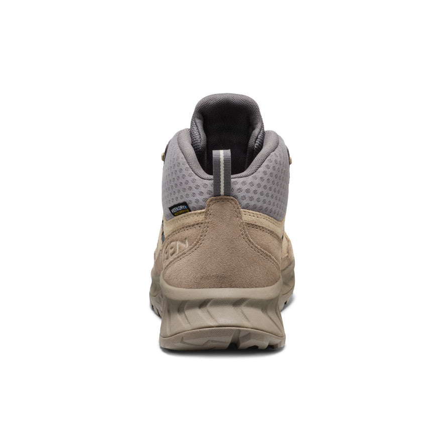 Keen Discount | Men's Hightrail Waterproof Hiking Boot Safari/Steel Grey