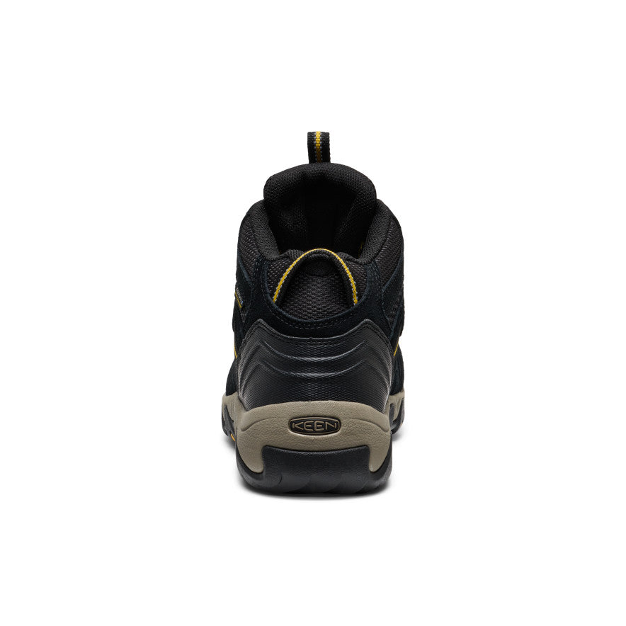 Keen Outlet | Men's Headout Waterproof Hiking Boot Black/Lemon Curry