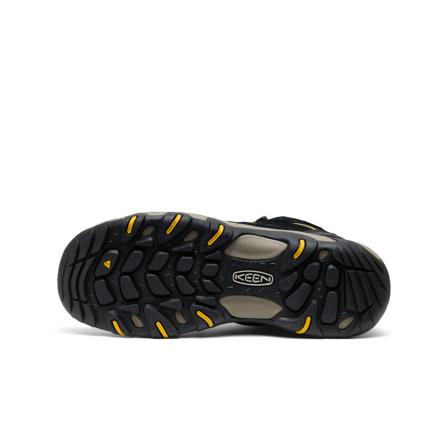 Keen Outlet | Men's Headout Waterproof Hiking Boot Black/Lemon Curry