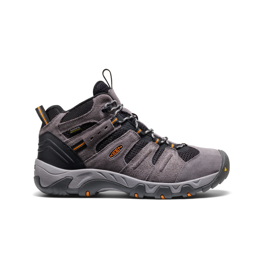 Keen Hot style | Men's Headout Waterproof Hiking Boot Magnet/Orange Pepper
