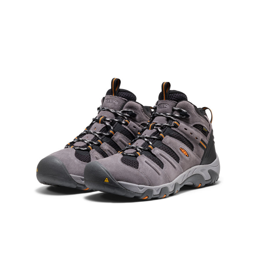 Keen Hot style | Men's Headout Waterproof Hiking Boot Magnet/Orange Pepper