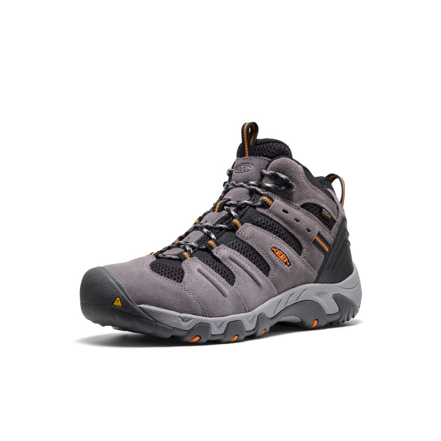 Keen Hot style | Men's Headout Waterproof Hiking Boot Magnet/Orange Pepper