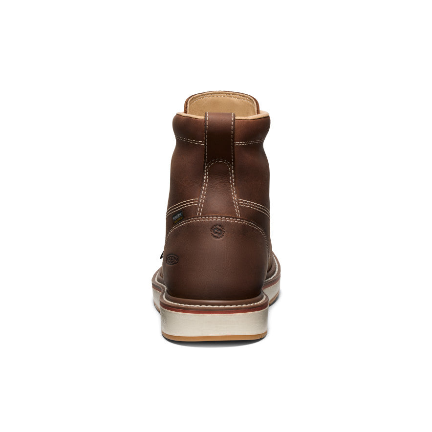 Keen | Men's Liberty 6" Waterproof Boot (Carbon Toe) Chestnut/Gum