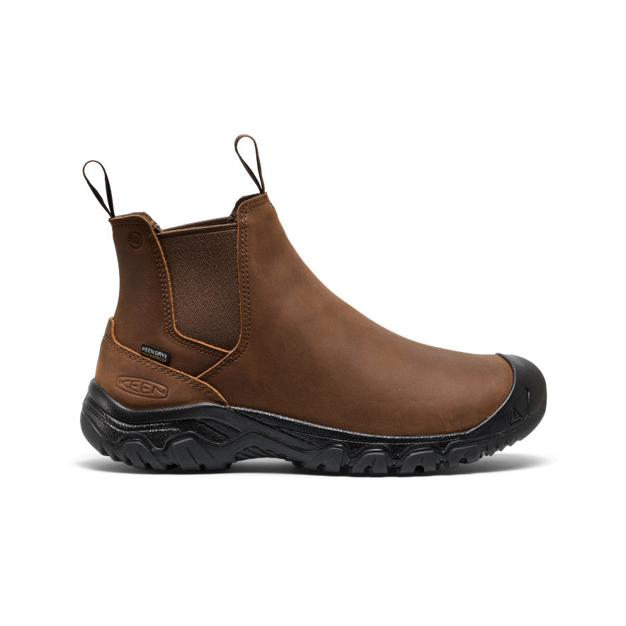 Keen Outlet | Men's Anchorage IV Waterproof Boot Dark Earth/Black