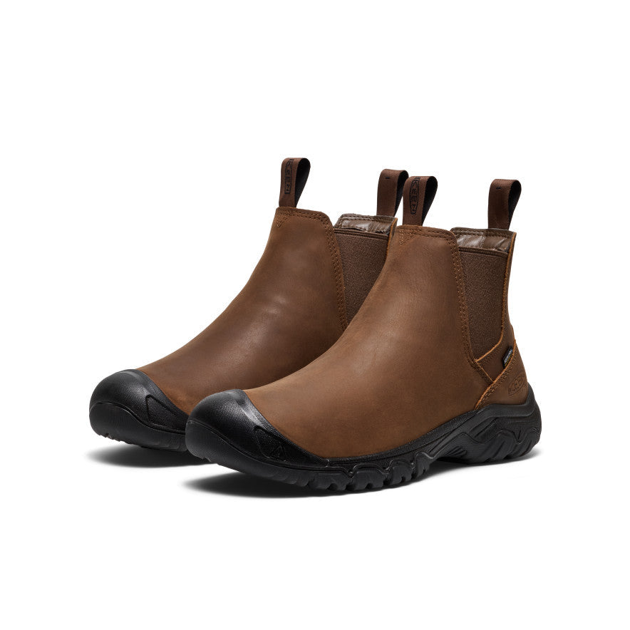 Keen Outlet | Men's Anchorage IV Waterproof Boot Dark Earth/Black