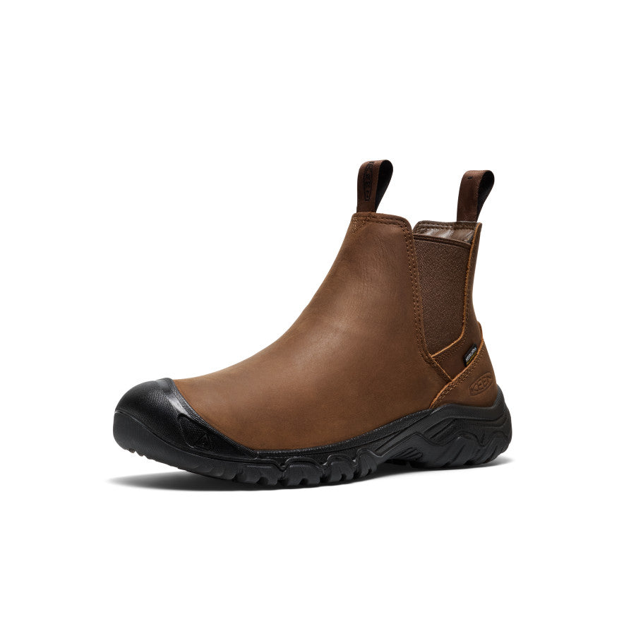 Keen Outlet | Men's Anchorage IV Waterproof Boot Dark Earth/Black