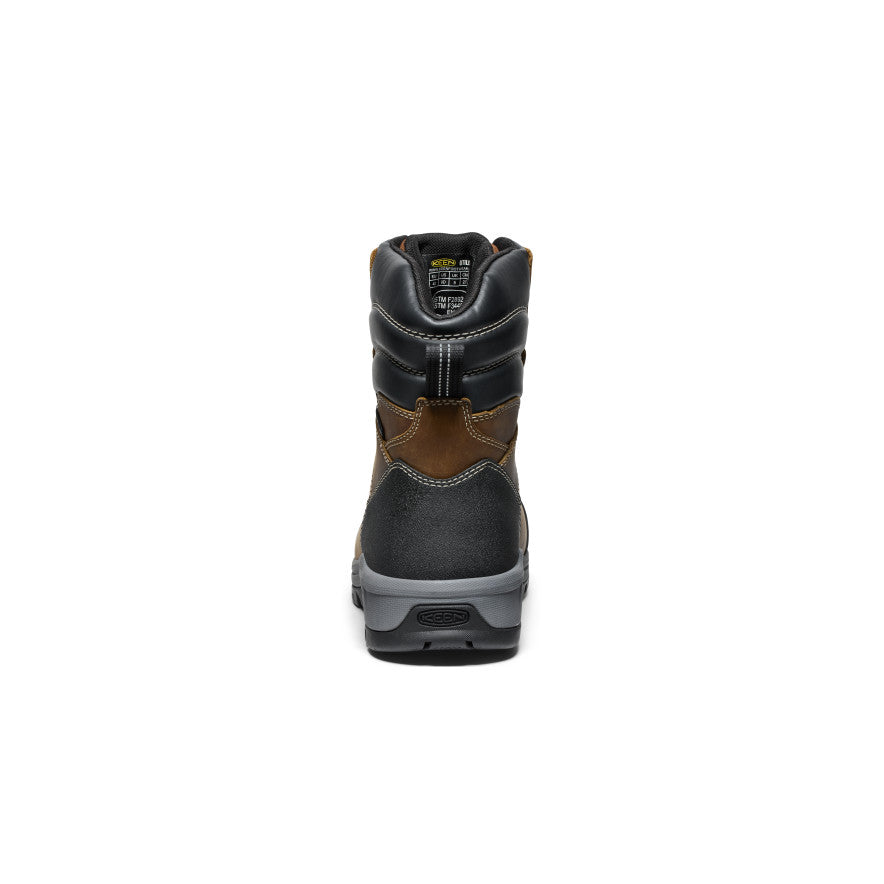 Keen Hot style | Men's Evanston 8" Insulated Waterproof Boot (Soft Toe) Bison/Black