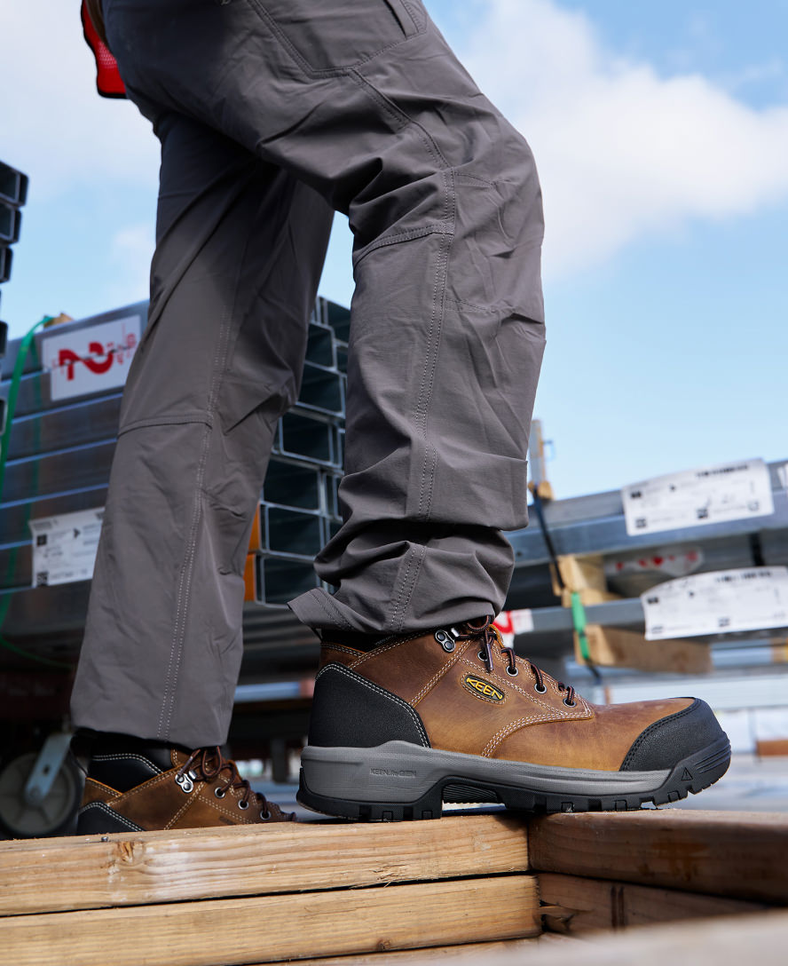 Keen Hot style | Men's Evanston 8" Insulated Waterproof Boot (Soft Toe) Bison/Black