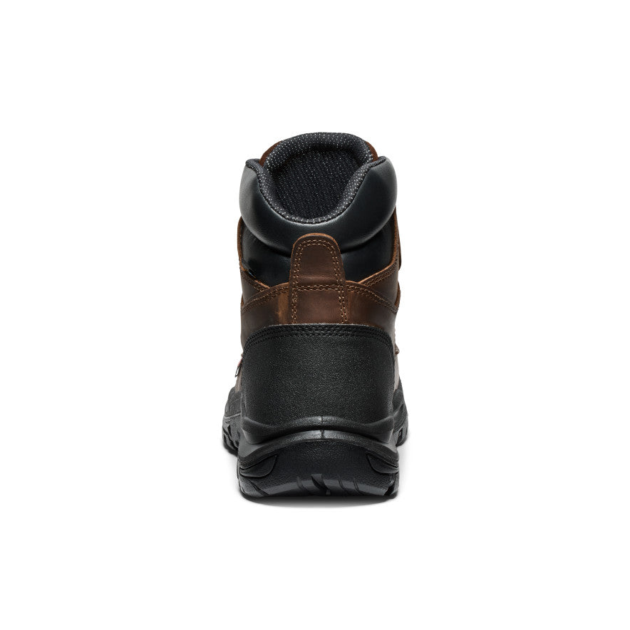 Keen Online | Men's Mt Vernon II 6" Waterproof Boot (Steel Toe) Dark Earth/Black