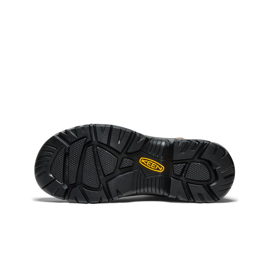 Keen Online | Men's Mt Vernon II 6" Waterproof Boot (Steel Toe) Dark Earth/Black