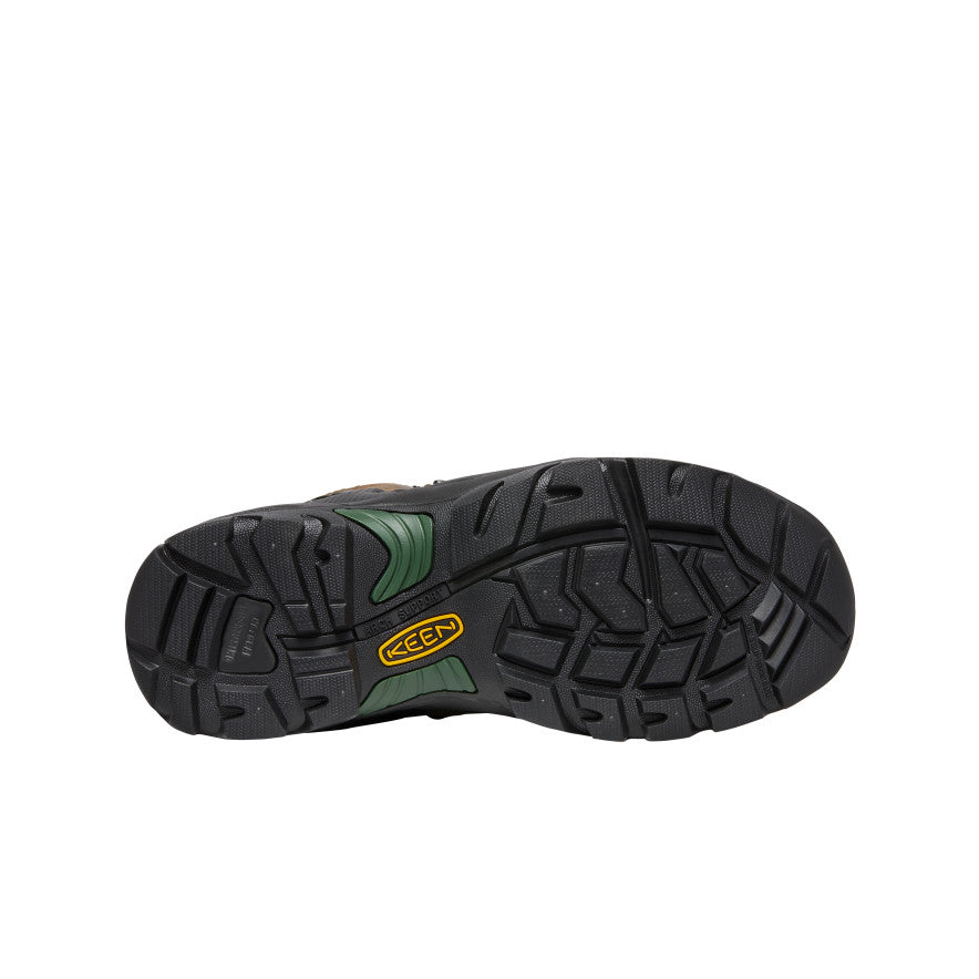 Keen Sale | Men's Pittsburgh Energy 6" Waterproof Boot (Soft Toe) Cascade Brown/Greener Pastures