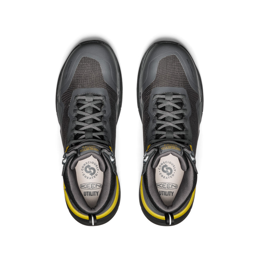 Keen On sale | Men's Synchro Waterproof Work Boot (Carbon Toe) Magnet/Black