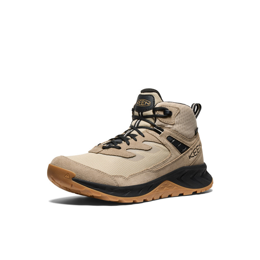 Keen US | Men's Hightrail Waterproof Hiking Boot Brindle/Oak Buff