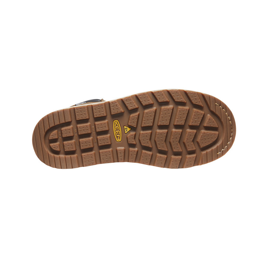 Keen Near Me | Men's Cincinnati 8" Waterproof Boot (Carbon Toe) Belgian/Sandshell