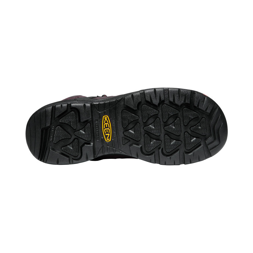 Keen Popular style | Men's Dover 8" Waterproof Boot (Carbon Toe) Dark Earth/Black