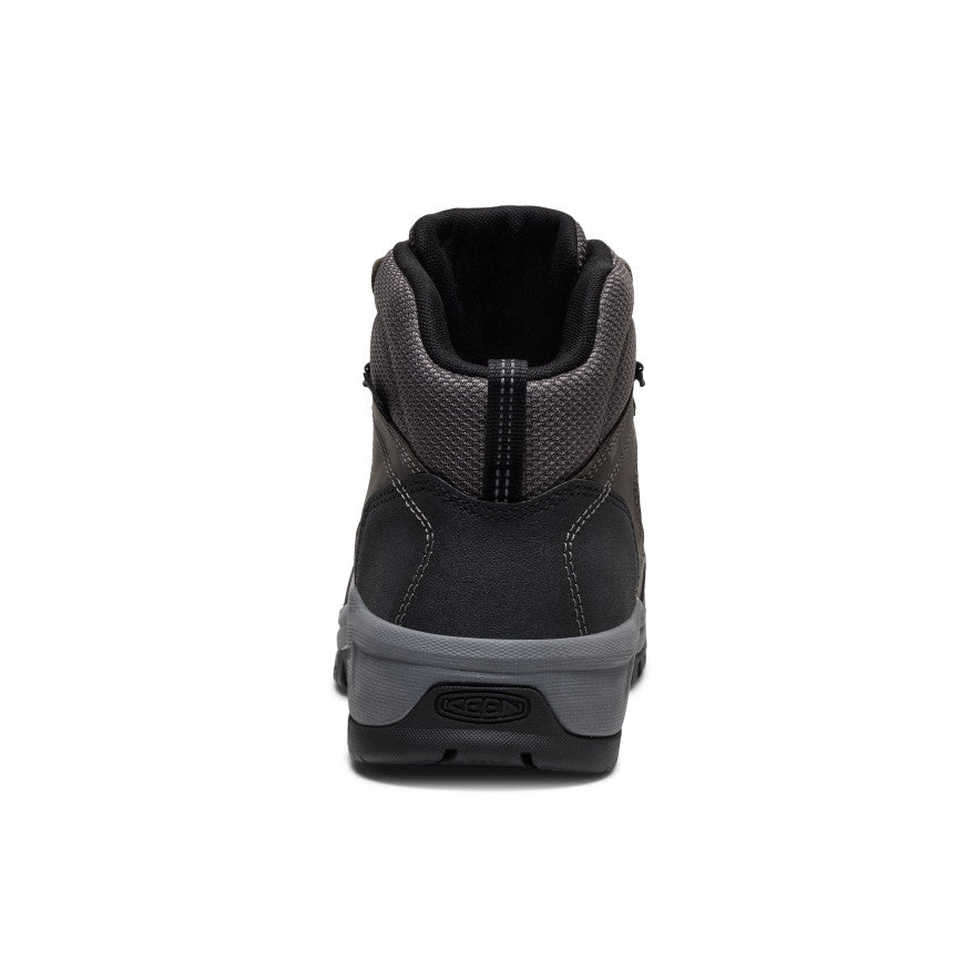 Keen | Men's Skokie Waterproof Work Boot (Carbon Toe) Magnet/Black